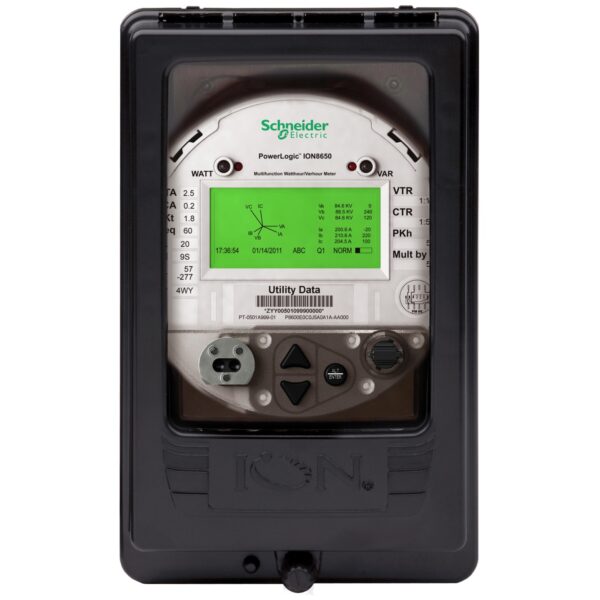 ION8650 meter 128MB, Swichboart 120VAC/160VDC 50Hz, Ethernet 3I+4O