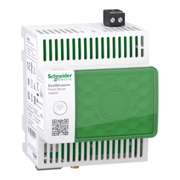 EcoStruxure Panel Server Universal, concentrador inalámbrico y pasarela Modbus a 230V AC