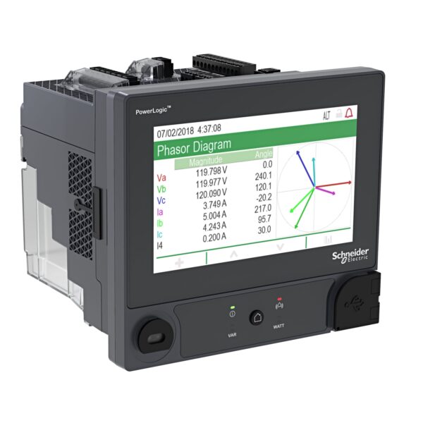Medidor PowerLogic ION9000, montaje DIN, pantalla de 192 mm, adaptador B2B, kit HW